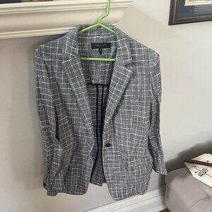 Rag & Bone Checked Blazer – Power Meets Poise | Size 4 | $110